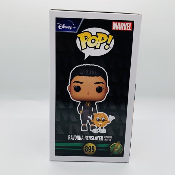 Funko Pop! Marvel Loki - Ravonna Renslayer with Miss Minutes Figure #899! - Picture 5 of 7
